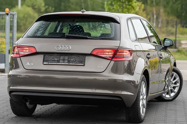 Audi A3 cena 37900 przebieg: 232000, rok produkcji 2014 z Radom małe 436